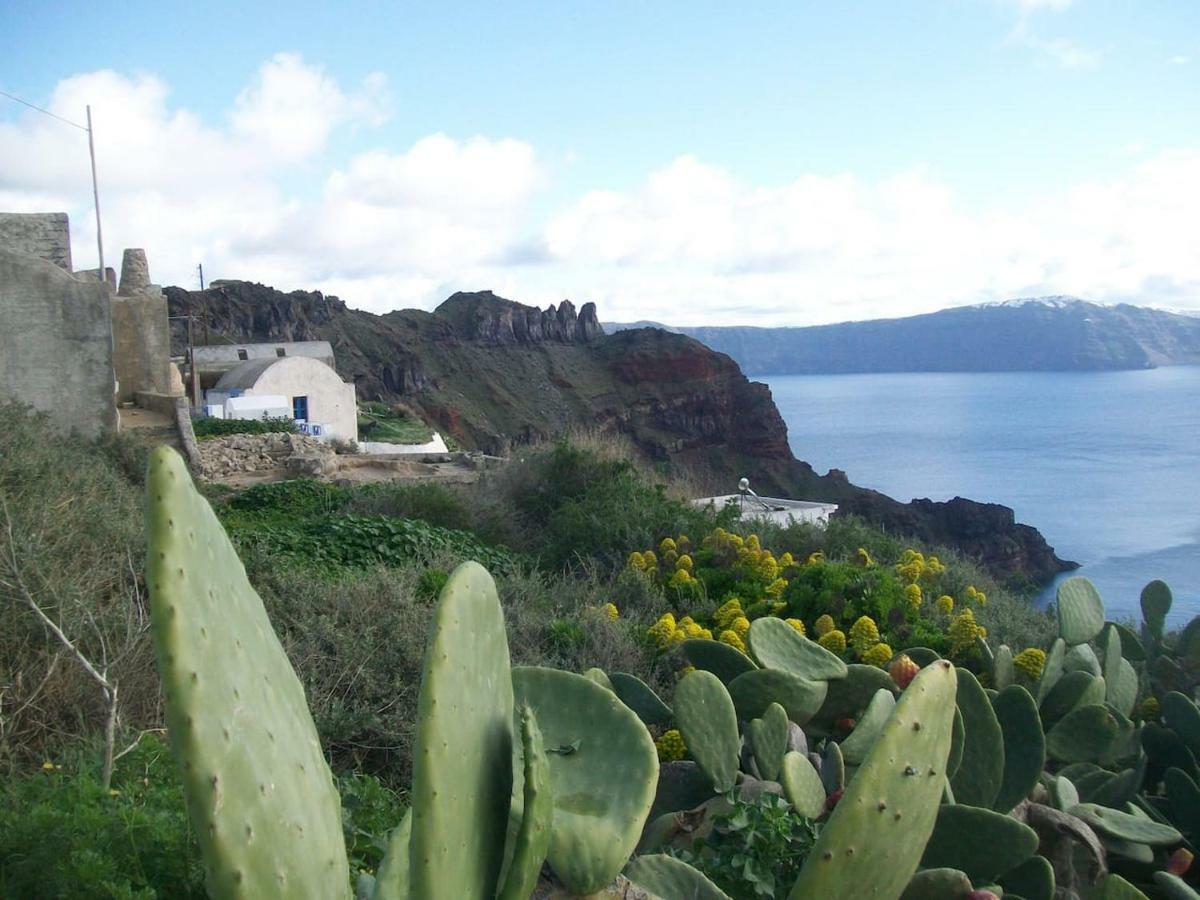 Agrilia Secluded Cave House Villa Тирасия Екстериор снимка