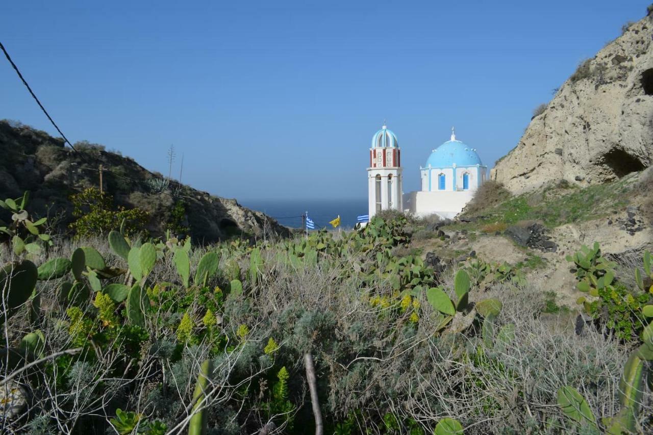 Agrilia Secluded Cave House Villa Тирасия Екстериор снимка