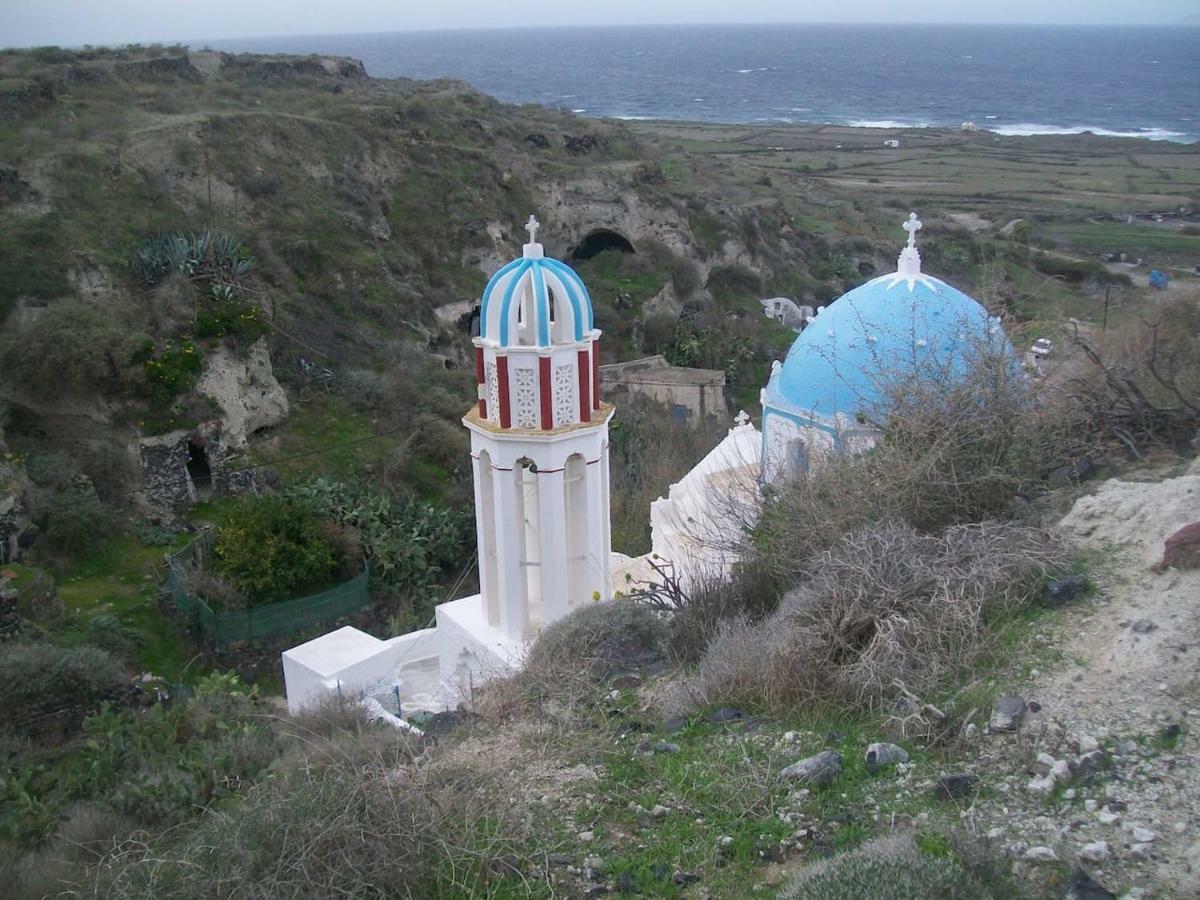 Agrilia Secluded Cave House Villa Тирасия Екстериор снимка